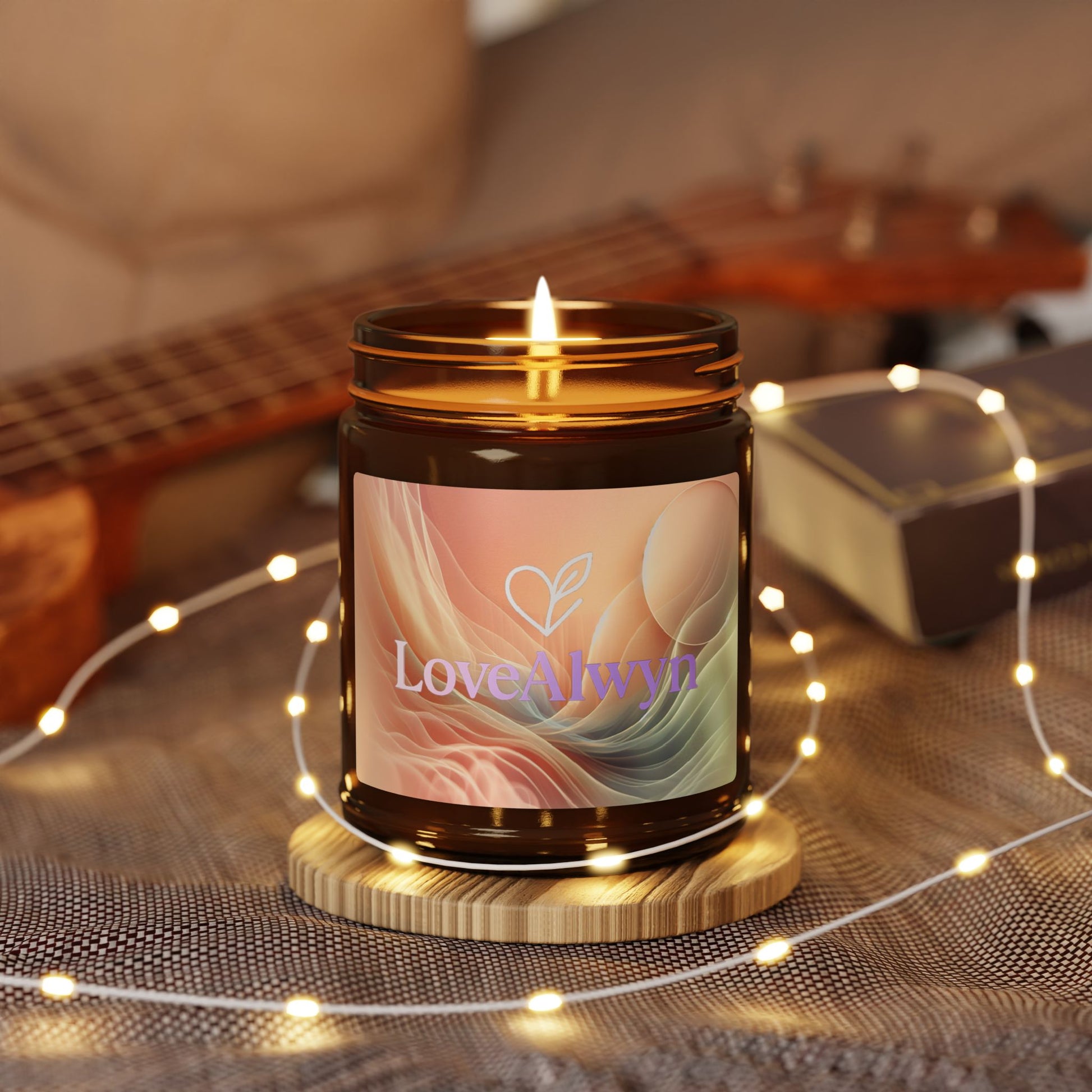 Aromatic Soy Candles in Amber Jar | Cozy Home Decor, Relaxation Gifts, Eco-Friendly Candle, Unique Aromatherapy, Gift for Her
