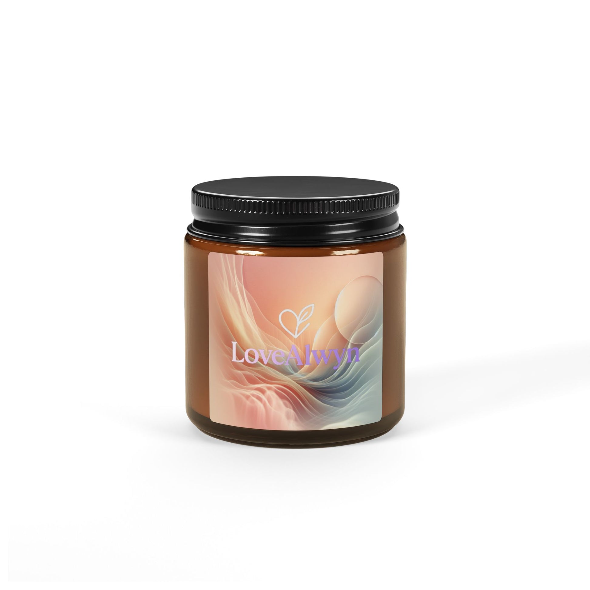 Aromatic Soy Candles in Amber Jar | Cozy Home Decor, Relaxation Gifts, Eco-Friendly Candle, Unique Aromatherapy, Gift for Her