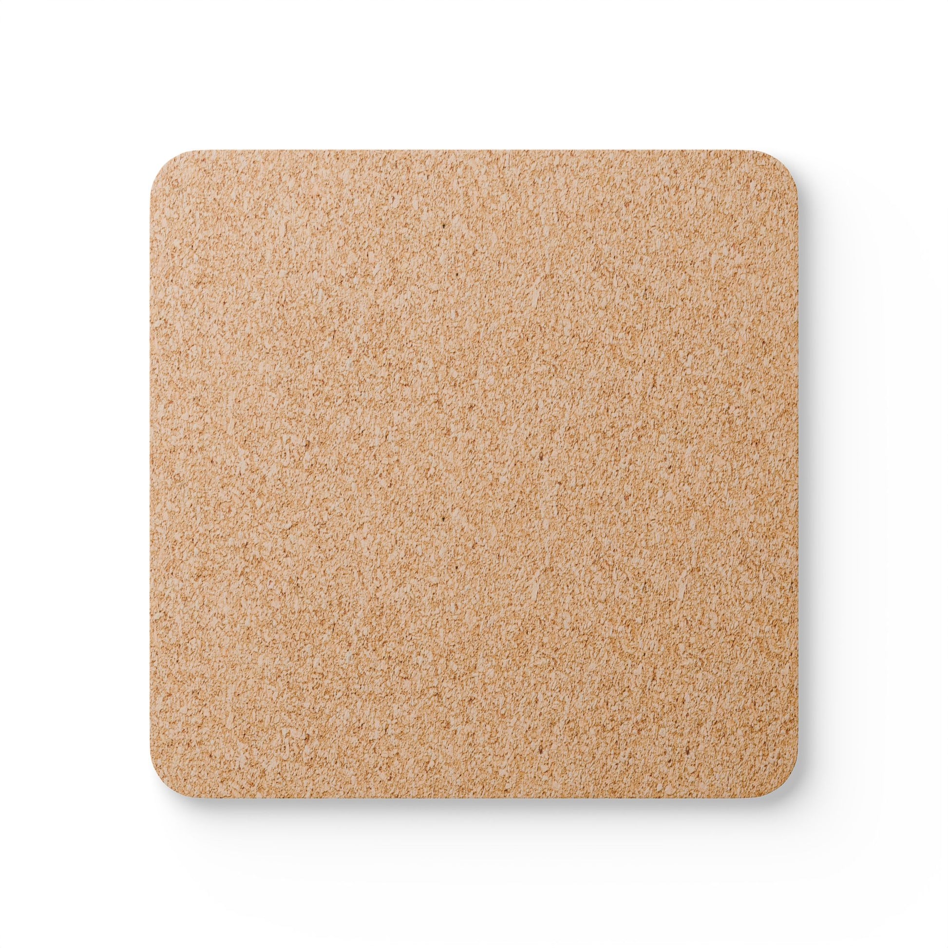 Serene Beach Corkwood Coaster Set