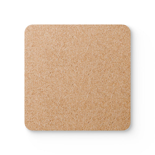 Serene Beach Corkwood Coaster Set
